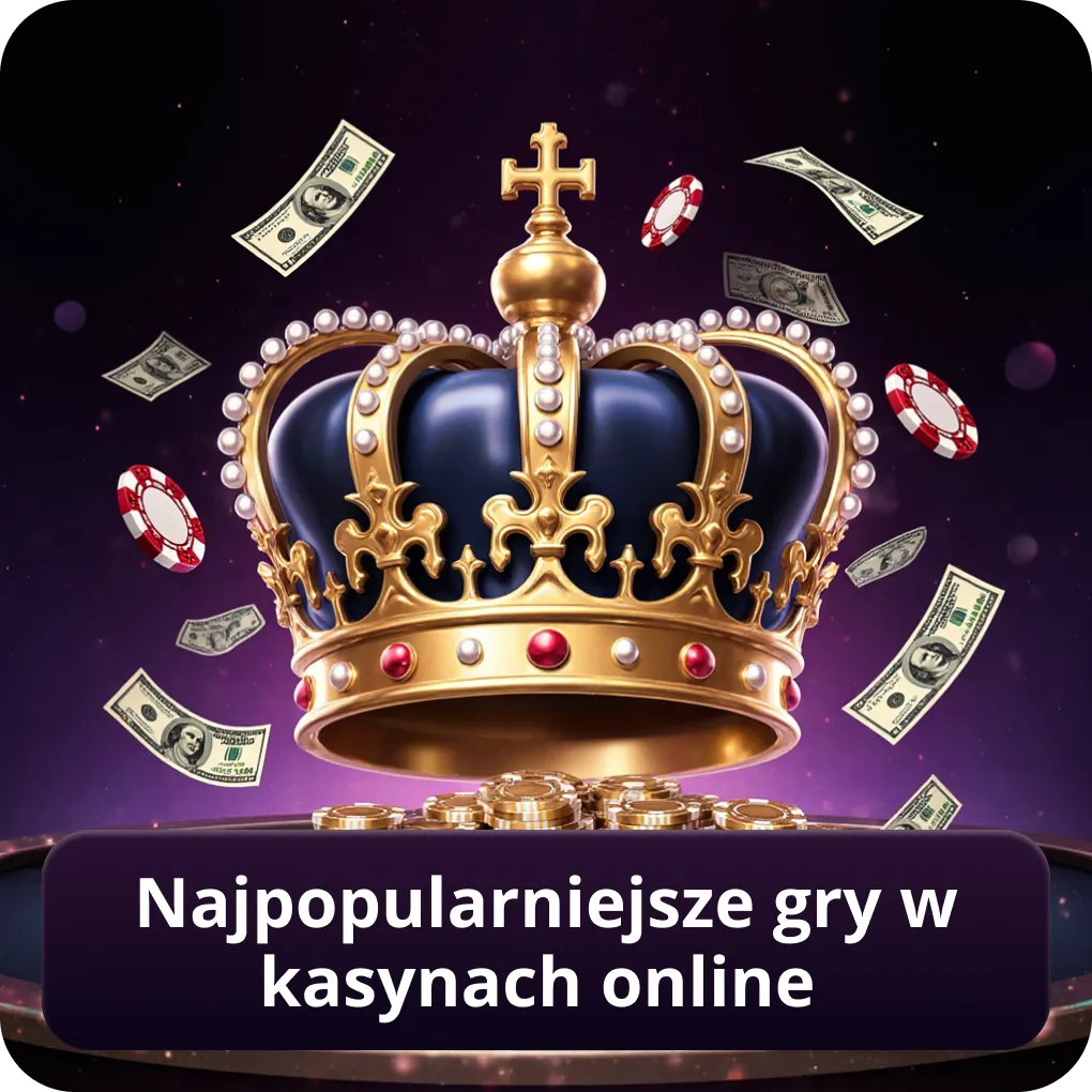 Najpopularniejsze gry w kasynach online